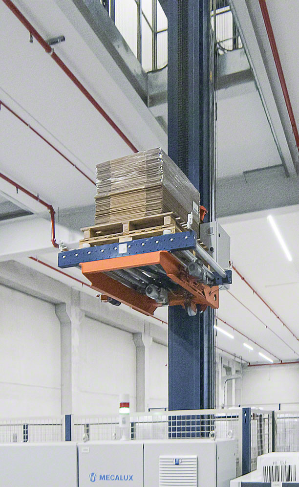 La robotización logística de Moderna Products posibilita el flujo ininterrumpido de 1.500 palets diarios