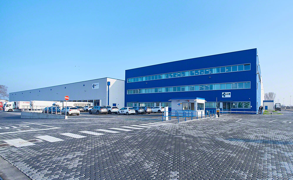 El almacén de Bomi Group en Spino d'Adda (norte de Italia)